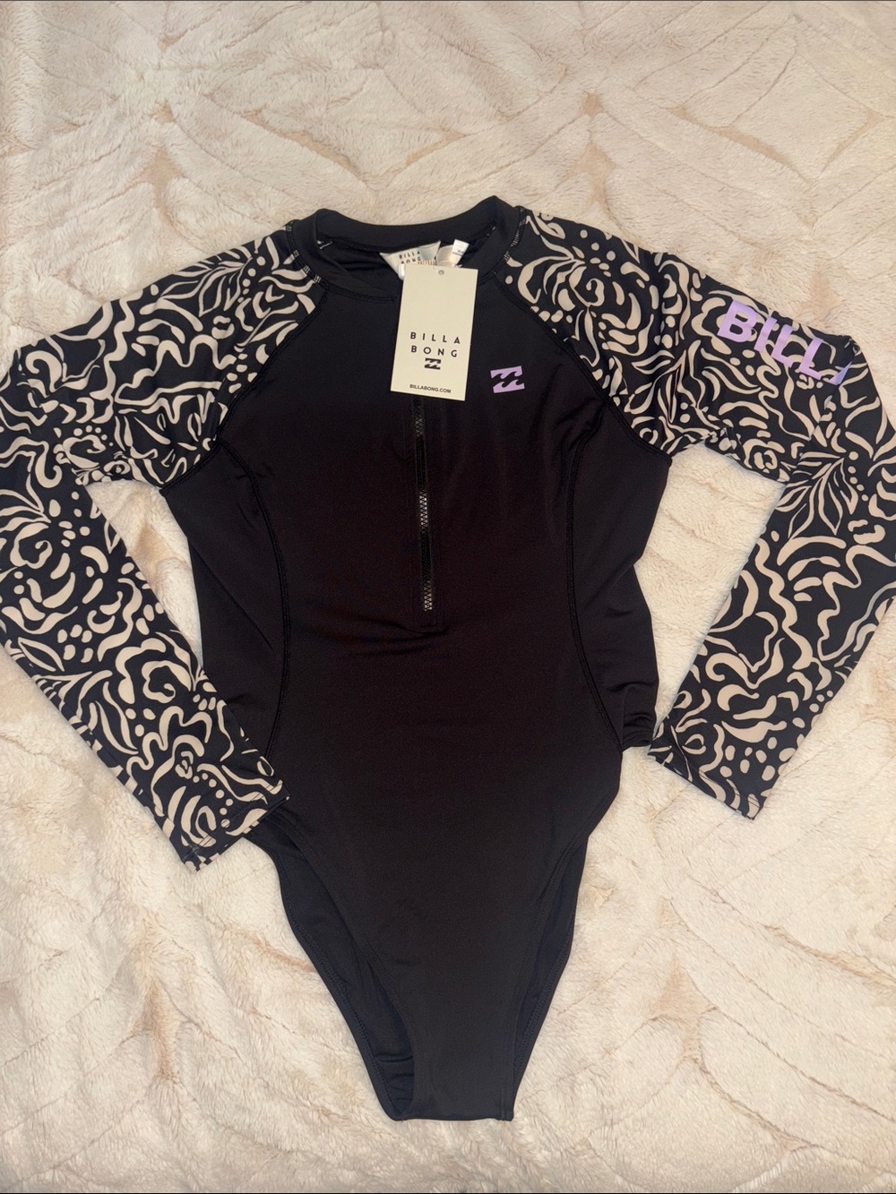 Billabong Black One-Piece